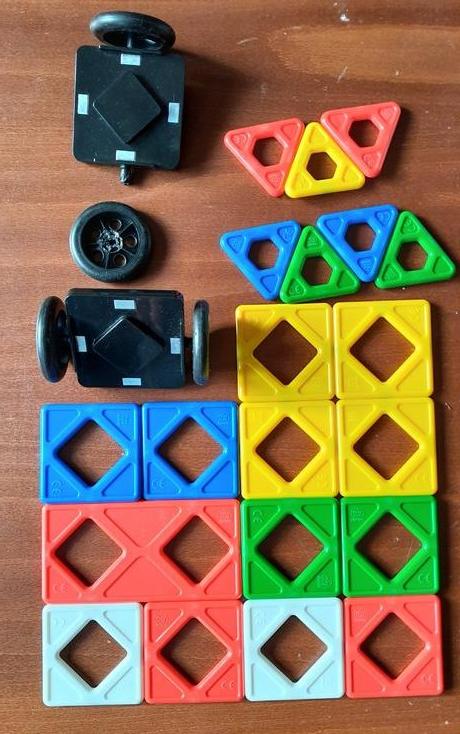 Magnetická stavebnica - play tive junior, 