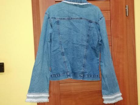 Štýlová riflová bundička, l