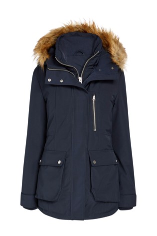 Zimná bunda s kožušinou, next,40 / l
