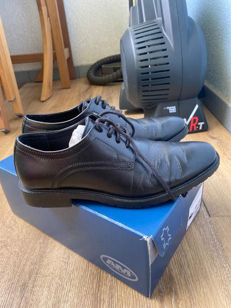 Kožené spoločenské topánky, 36