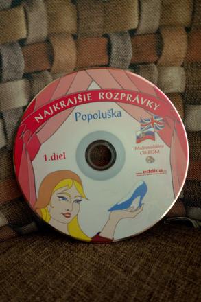 Cd rom - popoluška,