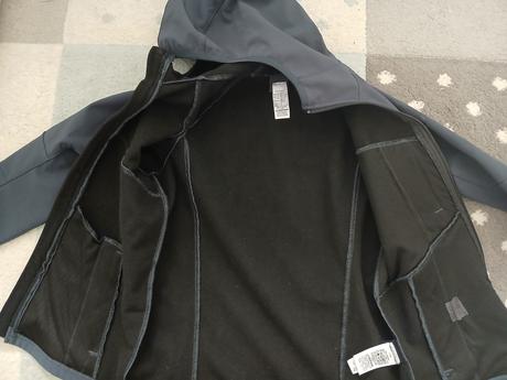 Softshellova bunda 146, decathlon,146