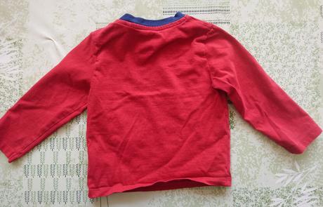 Červené tričko friend, tu, 74-80 cm, tu,80