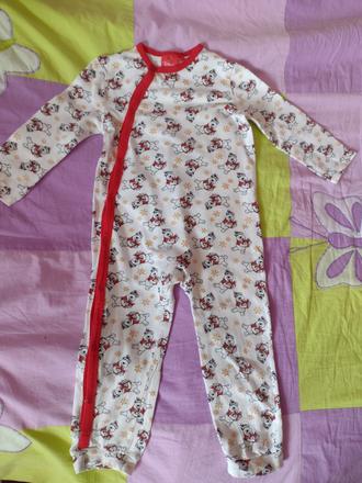 Pyžamkový overal, disney,92