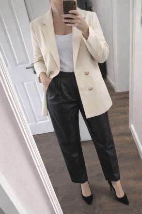 Oversize sako in the style, s / xs