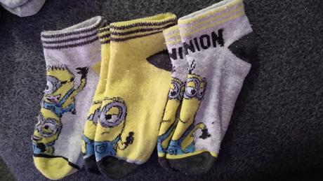 Členkové ponožky mimoni č.27/30 3ks, 27