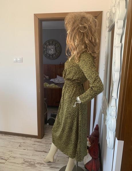 Olivove saty h&m, h&m,s