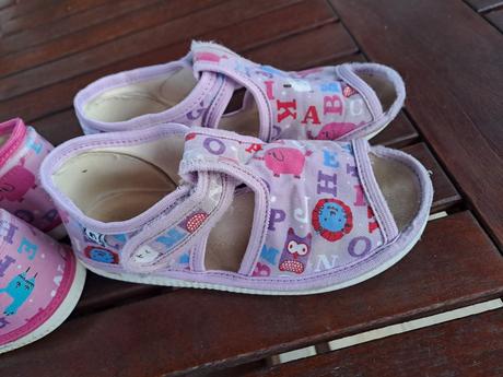 Papučky rak 29,5 cena spolu, 29