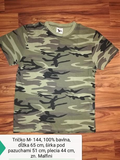 Tričko maskáčové, m