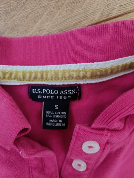 Ruzove tricko us polo assn s, u.s. polo assn.,s