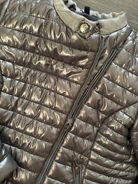 Prechodná strieborná/šedá bunda, calliope,152