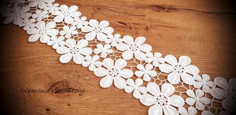 Krajka ozdobná - 110 mm - biela - 0,92 centimetrov, 