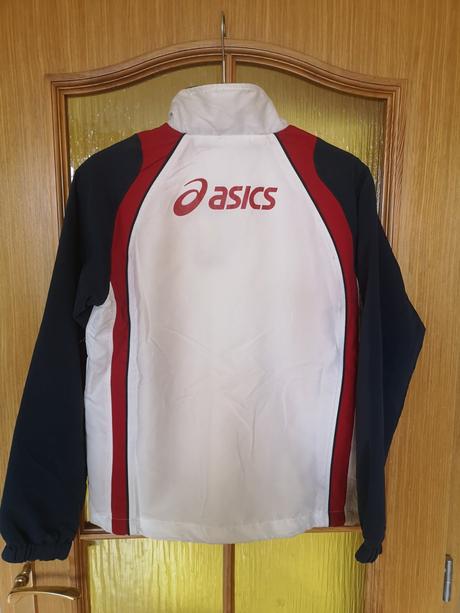 Asics chlapčenká šusťaková bunda veľkosť 9-10rokov, asics,134 / 140