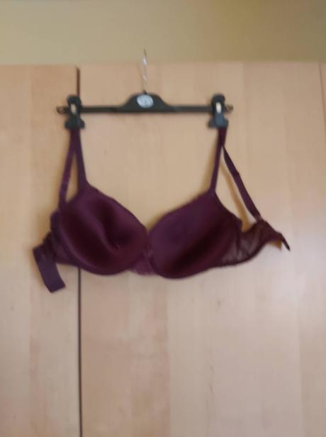 Bordová podprsenka 80b, 80b