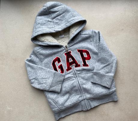 Zateplená mikina na zips gap, gap,92