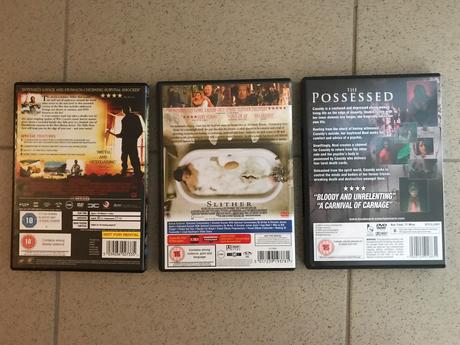 Dvd horory v anglictine, 