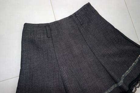 Elegantná sukňa, tmavošedá, v. 38-40, 38