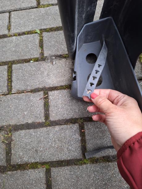 Detská stolička na bicykel polisport,