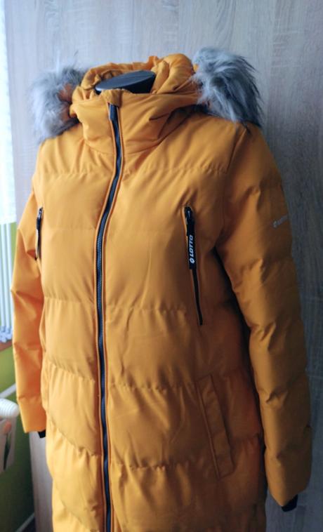 Dámsky dlhý zimný kabát lotto, lotto,xs