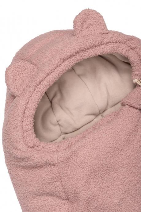 Teplúčky fusak baránok exclusiv, 85x50cm, ružový,