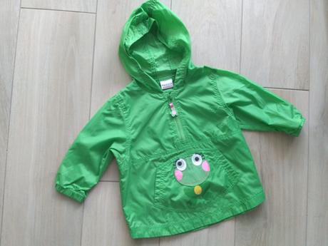 Tenká prechodná bundička so žabkou, next,86