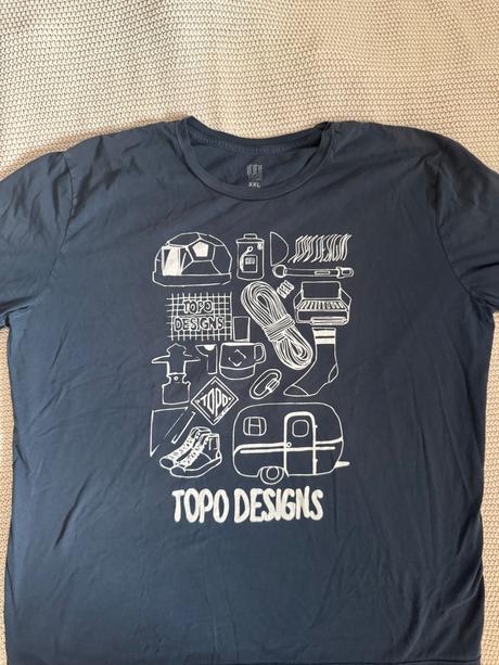 Pekné tričko topo designs, xxl