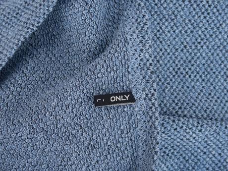 Bledomodrý pulóver, only,xl