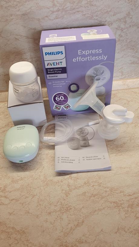 Elektrická odsávačka philips avent, 