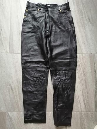 Luxusné kožené nohavice apart, v36-38, 36