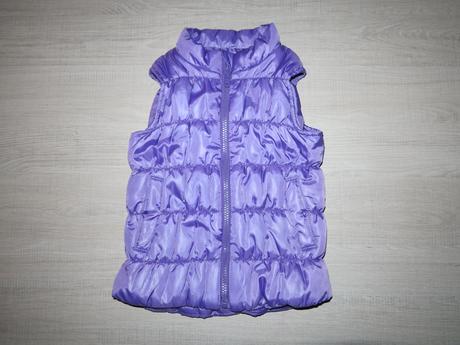 Fialová vestička zateplená, f&f,104