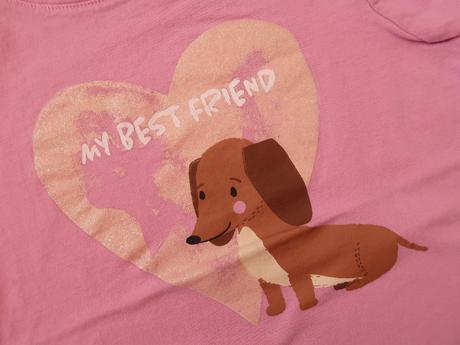 4x dievčenské tričko 122 (6-7r.) - peppa pig, dopodopo,122