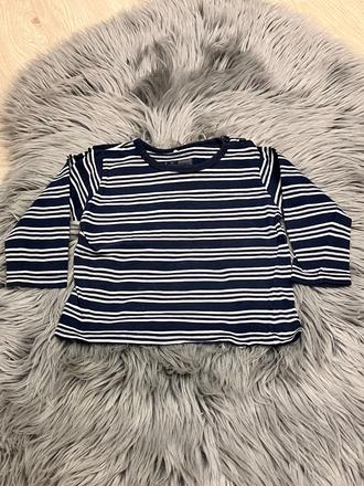 Chlapčenské pásikavé tričko, 80