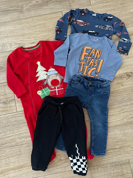 Set lindex, name it, h&m, cocodrillo 86/92, 86–98