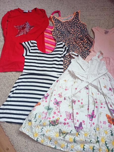 Balík šiat veľkosť 128, h&m,128