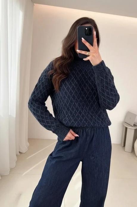 ˇmassimo dutti luxusny kvalitny sveter vel.m/l, m