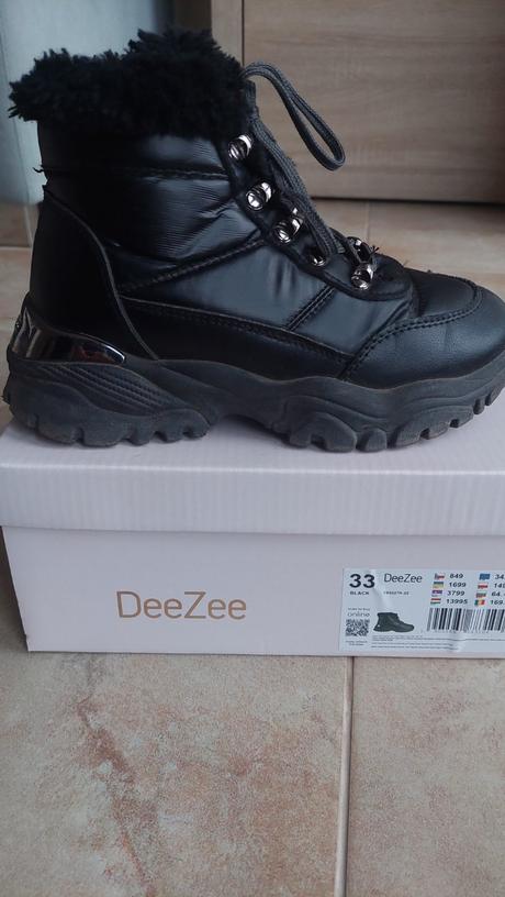 Zimné teplé topánočky, 33