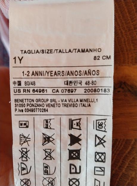 Dievcenske, benetton,80