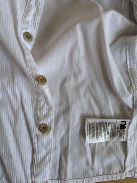 Slávnostný komplet s košeľou zn. mothercare, 92