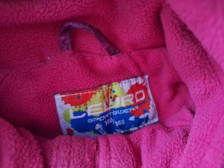 Prechodná bundicka zateplena flisom, lewro,140