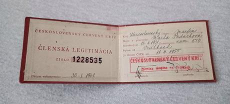 Členská legitimácia, 