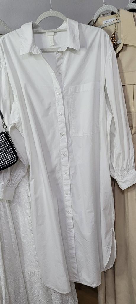 Košeľové šaty h&m, h&m