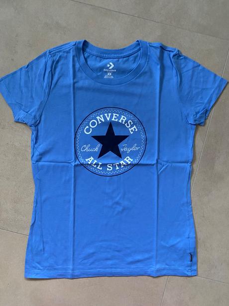 Modré tricko, converse,xs