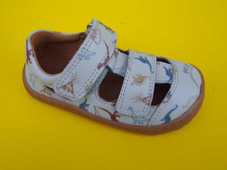 Detské kožené barefoot sandálky froddo beige, froddo,23 / 26 / 28
