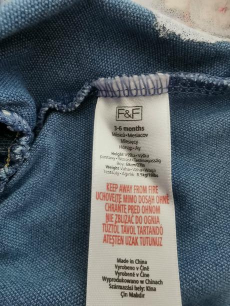 Riflove sukne f&f 3-6 mes., 68