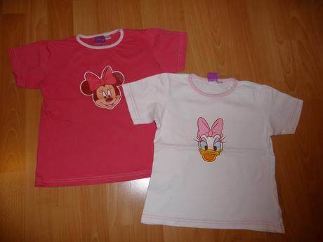 2 ks tričká na 4-6 rokov, disney,110
