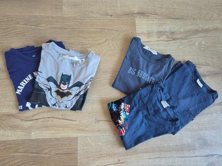 Balicek tricka h&m, zara, lindex batman 110-116, 104–116