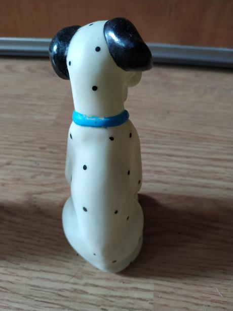 Dalmatínci - retro gumené pískacie hračky,