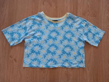 Pohodlný bavlnený crop top - veľ. xl, sinsay,xl