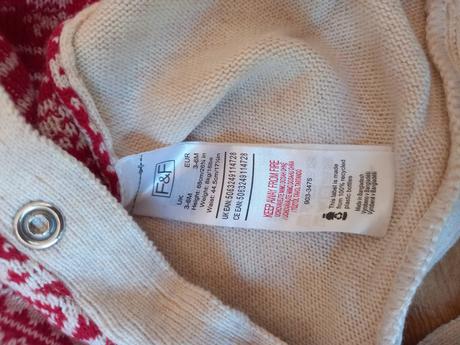 Pletený vianočný overal, 68