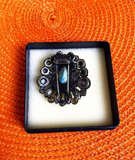 Starožitná vintage brošňa,